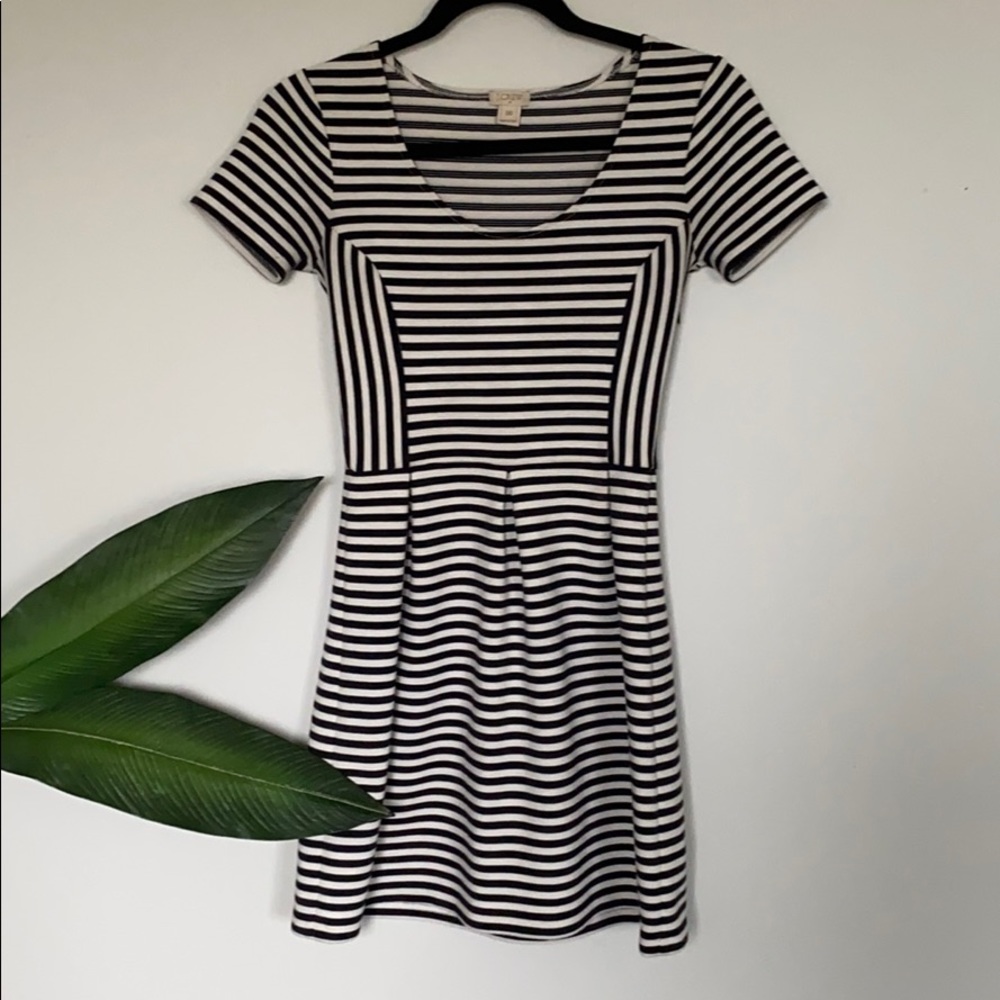 Striped Skater Dress